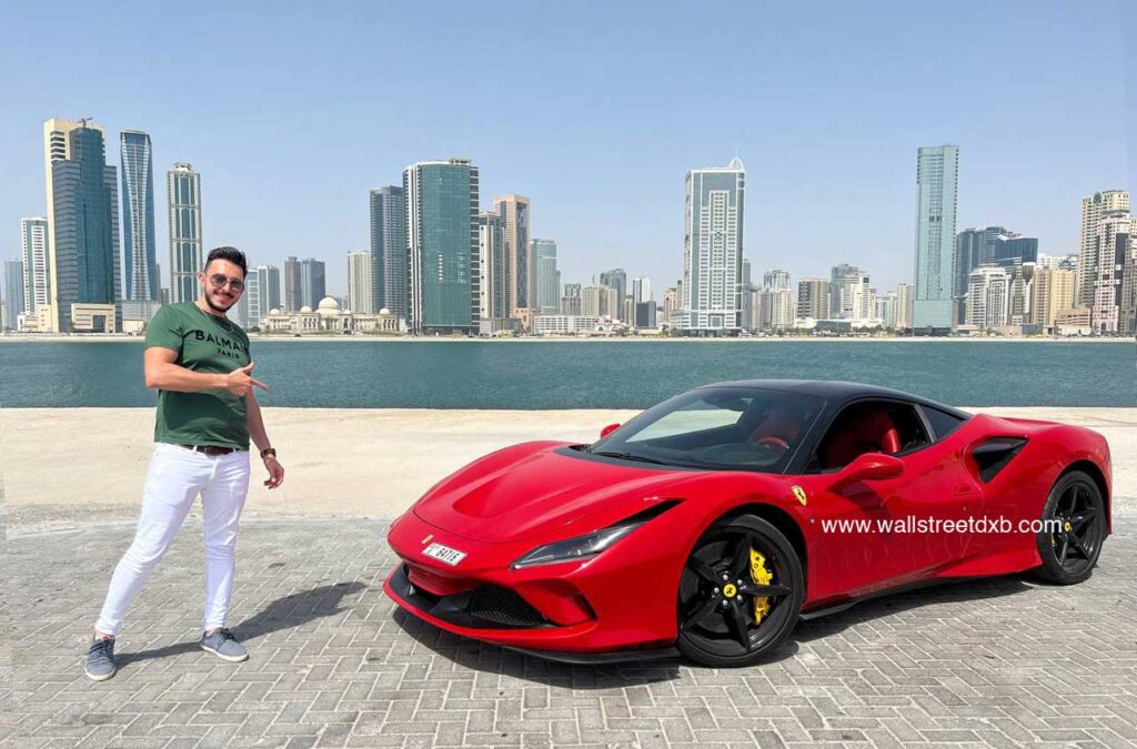Ferrari F8 Tributo For Rent in Dubai