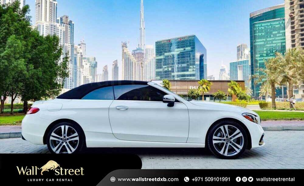 Mercedes Benz C-Class Convertible 2021 rental in Dubai