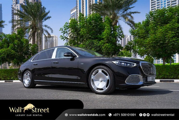 Mercedes Maybach S680 For Rent in Dubai - Wall Street Luxury Car Rental in Dubai