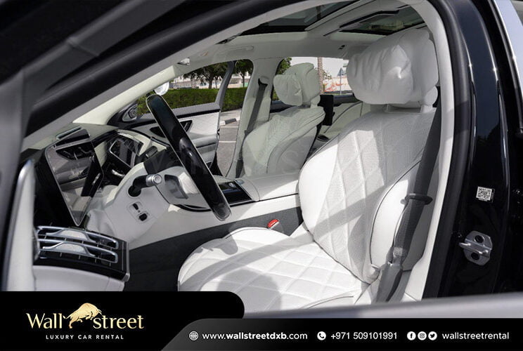 Mercedes Maybach S680 For Rent in Dubai - Wall Street Luxury Car Rental in Dubai