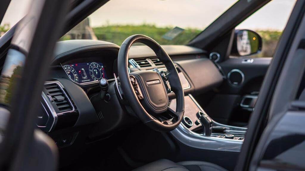 Range Rover SVR Steering Wheel