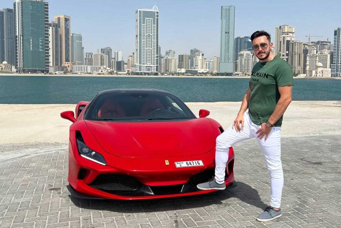 Ferrari F8 rental in Dubai by Wall Street Luxury and sports car rental in Dubai
