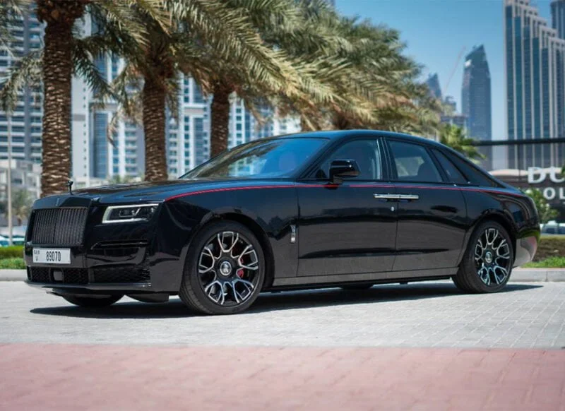 Rolls Royce Ghost for rent in Dubai | Wall Street luxury car rental Dubai