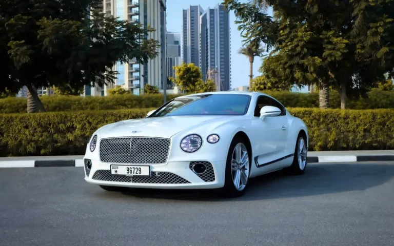 Bentley Continental GT 2021 For Rent in Dubai-Wall Street Luxury Car Rental Dubai